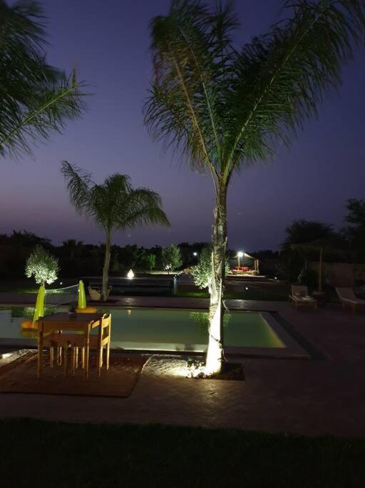 Riad - Jnan Bnati - Pool Marrakesh Buitenkant foto