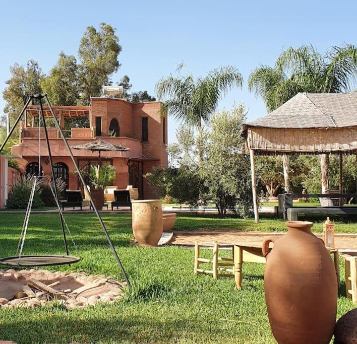 Riad - Jnan Bnati - Pool Marrakesh Buitenkant foto