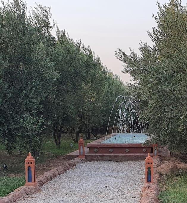 Riad - Jnan Bnati - Pool Marrakesh Buitenkant foto
