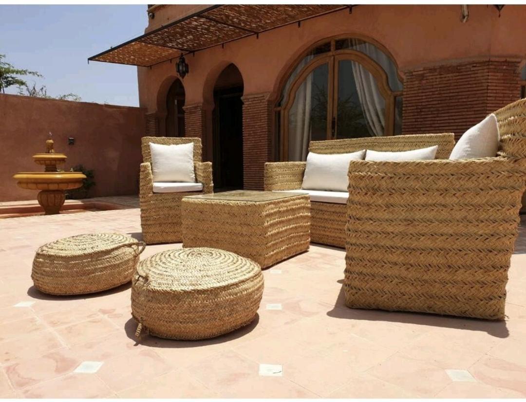 Riad - Jnan Bnati - Pool Marrakesh Buitenkant foto